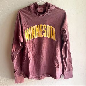 Minnesota long sleeve hoodie